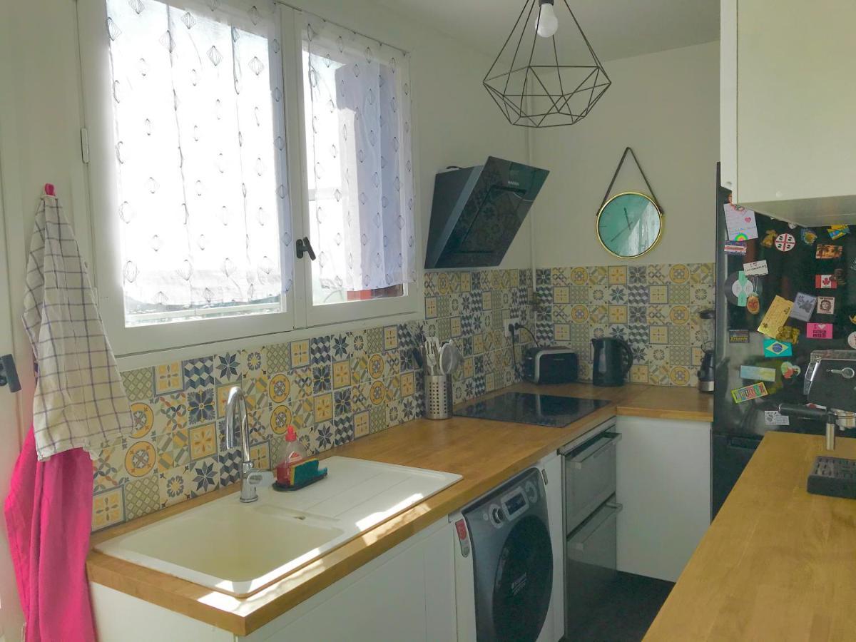 Superior Apartment - Last Floor With Nice View - Next To Metro Croix De Chavaux Line 9 蒙特勒伊 外观 照片